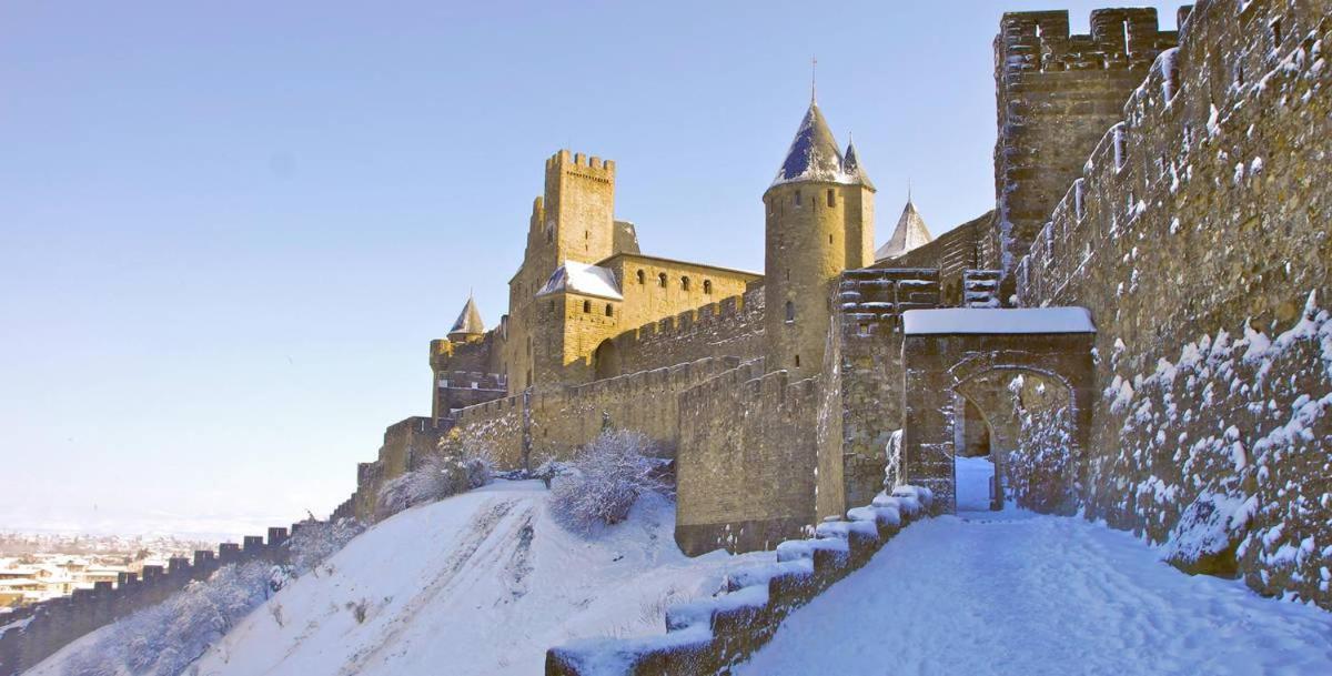 Tout Confort ! Climatisation, Centre-Ville, Parking, Terrasse, Wifi, Netflix Carcassonne Bagian luar foto