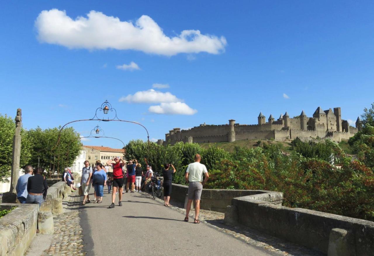 Tout Confort ! Climatisation, Centre-Ville, Parking, Terrasse, Wifi, Netflix Carcassonne Bagian luar foto