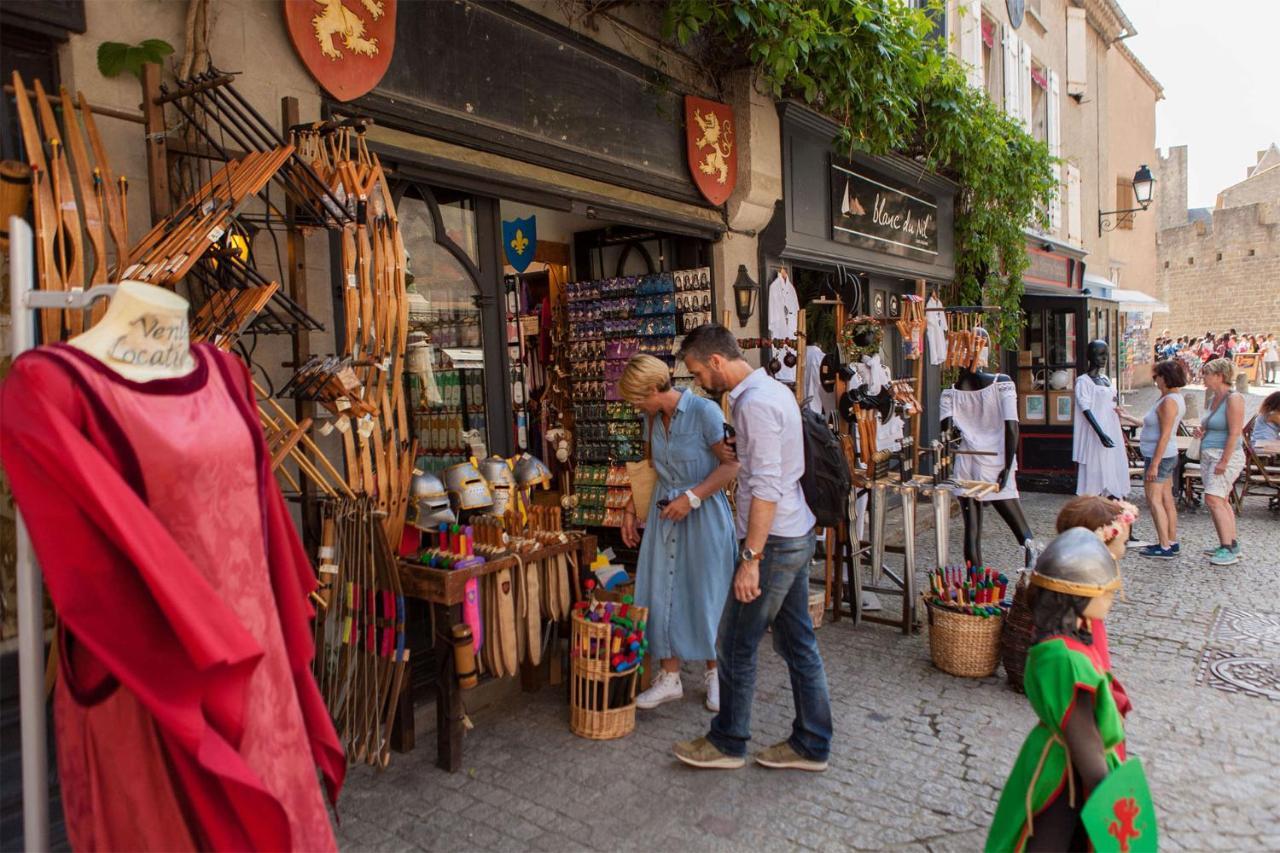 Tout Confort ! Climatisation, Centre-Ville, Parking, Terrasse, Wifi, Netflix Carcassonne Bagian luar foto