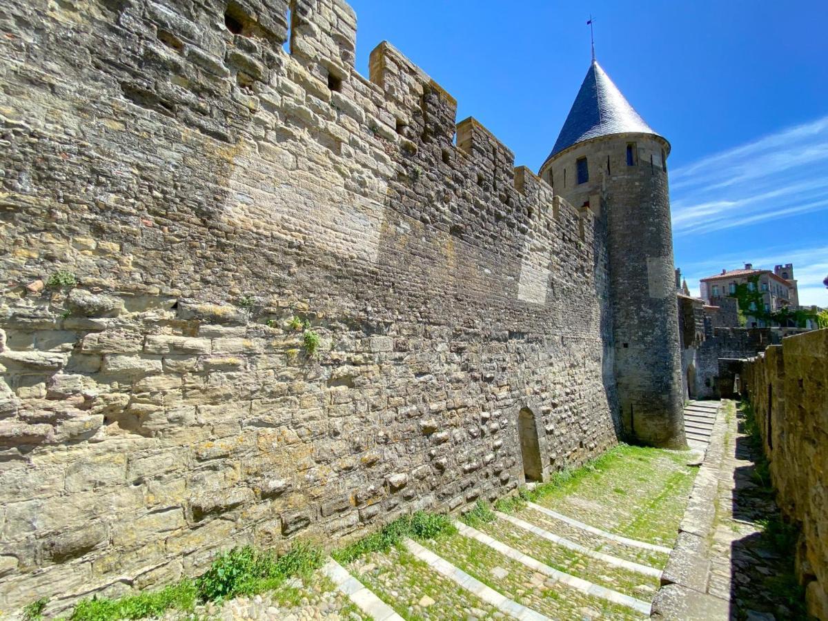 Tout Confort ! Climatisation, Centre-Ville, Parking, Terrasse, Wifi, Netflix Carcassonne Bagian luar foto